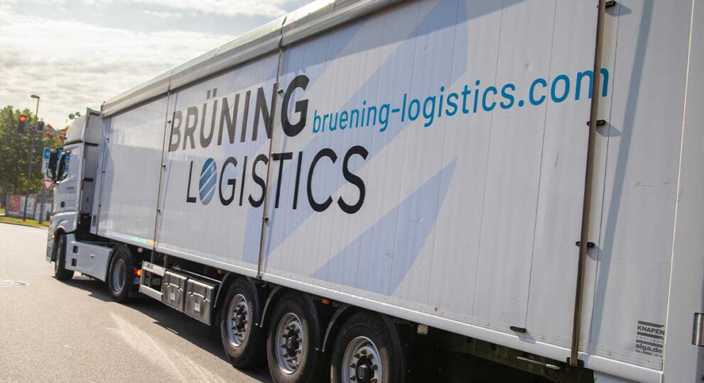 SUSTAINABLE LOGISTICS MADE BY BRÜNING